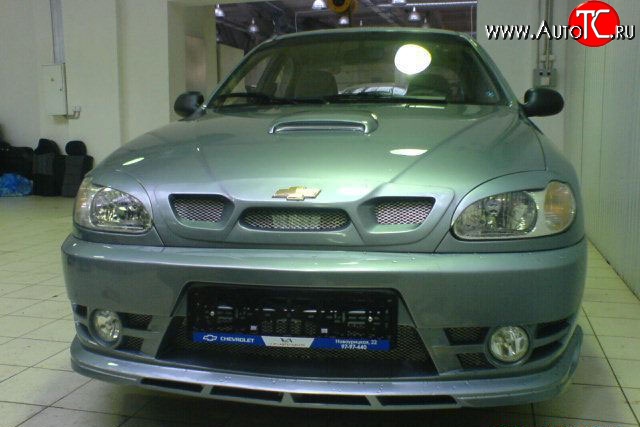 549 р. Реснички ATL Chevrolet Lanos T100 седан (2002-2017) (Неокрашенные)  с доставкой в г. Керчь