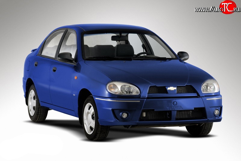 899 р. Решётка радиатора Style Daewoo Lanos T100 дорестайлинг, седан (1997-2002) (Неокрашенная)  с доставкой в г. Керчь