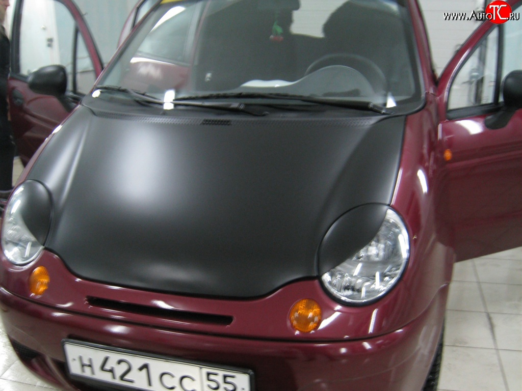 759 р. Реснички Devil Style Daewoo Matiz M100 дорестайлинг (1998-2000) (Неокрашенные)  с доставкой в г. Керчь