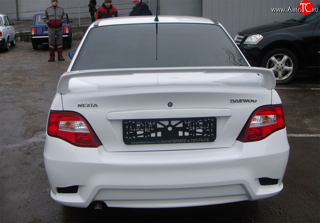 6 649 р. Задний бампер GT Dynamics Daewoo Nexia рестайлинг (2008-2015) (Неокрашенный)  с доставкой в г. Керчь