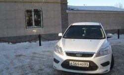 3 149 р. Спортивная юбка переднего бампера AutoTC RS Ford Focus 2 хэтчбэк 3 дв. рестайлинг (2007-2011) (Неокрашенная)  с доставкой в г. Керчь. Увеличить фотографию 2