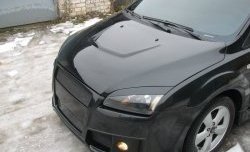 7 799 р. Передний бампер Bomb-Style Ford Focus 2 хэтчбэк 3 дв. дорестайлинг (2004-2007) (Без центрального проёма под гос.номер, Неокрашенный)  с доставкой в г. Керчь. Увеличить фотографию 2