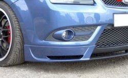 4 999 р. Накладка переднего стайлингового (кабри) бампера Sport Ford Focus 2  седан дорестайлинг (2004-2008) (Неокрашенная)  с доставкой в г. Керчь. Увеличить фотографию 2