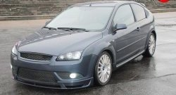 5 899 р. Пороги накладки Sport Ford Focus 2 хэтчбэк 3 дв. рестайлинг (2007-2011) (Неокрашенные)  с доставкой в г. Керчь. Увеличить фотографию 2