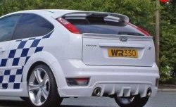 4 199 р. Накладка крышки багажника (лип спойлер) Sport Ford Focus 2 хэтчбэк 3 дв. дорестайлинг (2004-2007) (Неокрашенный)  с доставкой в г. Керчь. Увеличить фотографию 3