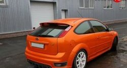 5 699 р. Накладка заднего бампера ST Sport Ford Focus 2 хэтчбэк 5 дв. дорестайлинг (2004-2008) (Неокрашенный)  с доставкой в г. Керчь. Увеличить фотографию 6