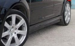 4 649 р. Пороги накладки ICС Ford Focus 2 хэтчбэк 5 дв. рестайлинг (2007-2011) (Неокрашенные)  с доставкой в г. Керчь. Увеличить фотографию 2