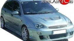 8 899 р. Передний бампер Rieger Ford Focus 1 универсал рестайлинг (2001-2005)  с доставкой в г. Керчь. Увеличить фотографию 4