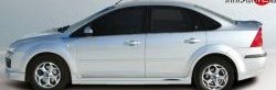Пороги накладки FT Ford Focus  2 (2004-2011)  седан дорестайлинг, универсал дорестайлинг, хэтчбэк 5 дв. дорестайлинг, седан рестайлинг, универсал рестайлинг, хэтчбэк 5 дв. рестайлинг