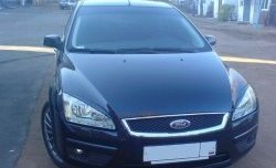 1 149 р. Реснички FF Ford Focus 2 хэтчбэк 3 дв. дорестайлинг (2004-2007) (Неокрашенные)  с доставкой в г. Керчь. Увеличить фотографию 2