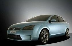 14 299 р. Передний бампер Concept Ford Focus 2 хэтчбэк 3 дв. дорестайлинг (2004-2007) (Неокрашенный)  с доставкой в г. Керчь. Увеличить фотографию 4