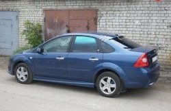 8 349 р. Пороги накладки M-VRS Ford Focus 2 хэтчбэк 5 дв. рестайлинг (2007-2011) (Неокрашенные)  с доставкой в г. Керчь. Увеличить фотографию 2
