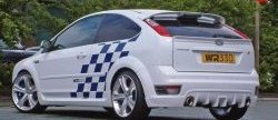 6 999 р. Спойлер ST Ford Focus 2 хэтчбэк 3 дв. дорестайлинг (2004-2007) (Неокрашенный)  с доставкой в г. Керчь. Увеличить фотографию 5