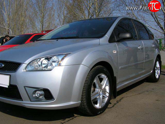 2 399 р. Противотуманные фары YTG Ford Focus 2 хэтчбэк 3 дв. дорестайлинг (2004-2007)  с доставкой в г. Керчь
