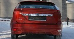 789 р. Спойлер AutoTC - чистое заднее стекло Ford Focus 2 хэтчбэк 3 дв. дорестайлинг (2004-2007) (Неокрашенный)  с доставкой в г. Керчь. Увеличить фотографию 4
