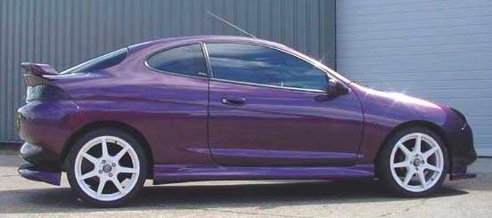 4 399 р. Пороги накладки Sport Ford Puma хэтчбэк 3 дв. (1997-2003)  с доставкой в г. Керчь