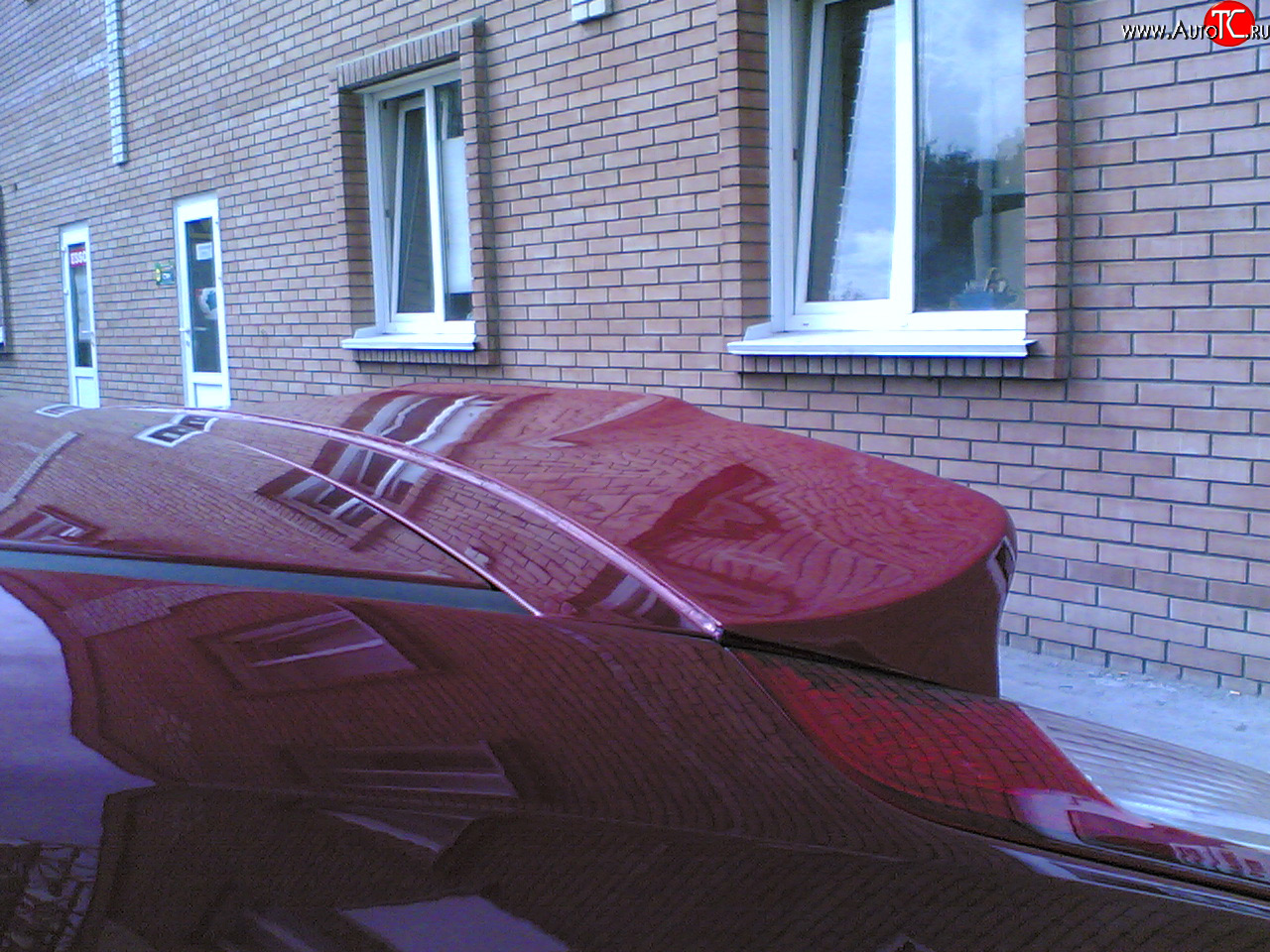 1 799 р. Спойлер Снайпер Ford Focus 2 хэтчбэк 3 дв. дорестайлинг (2004-2007) (Неокрашенный)  с доставкой в г. Керчь