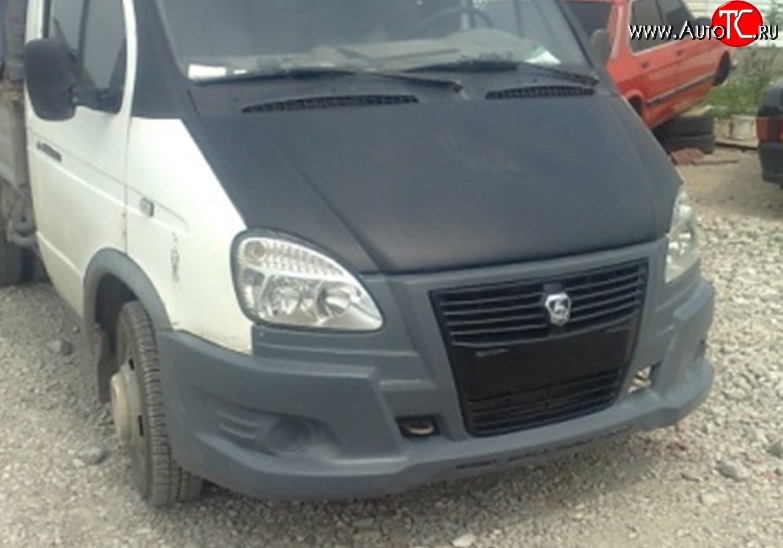 3 299 р. Передний бампер Busnes-Sport  ГАЗ Баргузин  2217 автобус - Соболь ( 2217 автобус,  2752,  2310,  2217 Бизнес автобус,  2752,Бизнес,  2310,Бизнес) (Неокрашенный)  с доставкой в г. Керчь