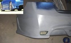 8 299 р. Задний бампер Bomex Style Honda Civic FD седан дорестайлинг (2005-2008) (Неокрашенный)  с доставкой в г. Керчь. Увеличить фотографию 3