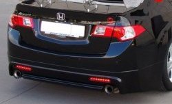 9 399 р. Юбка заднего бампера MUGEN  Honda Accord  8 CU (2008-2011) седан дорестайлинг (Неокрашенная)  с доставкой в г. Керчь. Увеличить фотографию 2