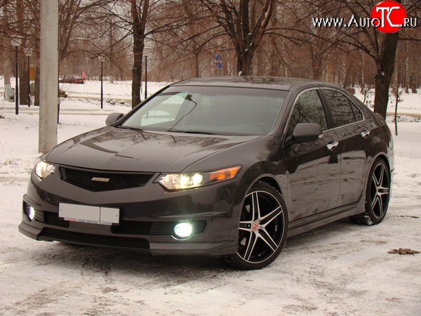 27 799 р. Передний бампер MUGEN Honda Accord 8 CU седан дорестайлинг (2008-2011) (Неокрашенный)  с доставкой в г. Керчь