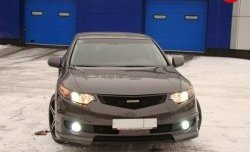 27 799 р. Передний бампер MUGEN Honda Accord 8 CU седан дорестайлинг (2008-2011) (Неокрашенный)  с доставкой в г. Керчь. Увеличить фотографию 3