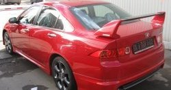 7 199 р. Накладка заднего бампера Mugen Style  Honda Accord  7 CL (2005-2008) седан рестайлинг (Неокрашенная)  с доставкой в г. Керчь. Увеличить фотографию 2