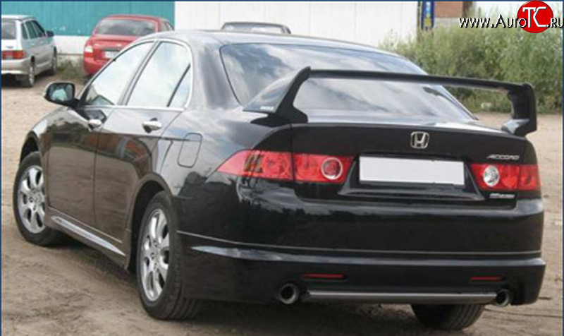 7 799 р. Антикрыло Mugen Style  Honda Accord  7 CL (2002-2005) седан дорестайлинг (Неокрашенный)  с доставкой в г. Керчь