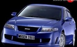 15 999 р. Передний бампер Mugen Style Honda Accord 7 CL седан дорестайлинг (2002-2005) (Без сетки, Неокрашенный)  с доставкой в г. Керчь. Увеличить фотографию 3