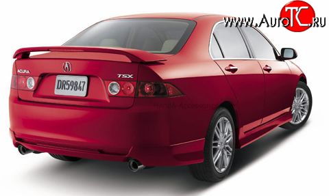4 699 р. Спойлер Type-s со стоп сигналом  Honda Accord  7 CL (2002-2005) седан дорестайлинг (Неокрашенный)  с доставкой в г. Керчь