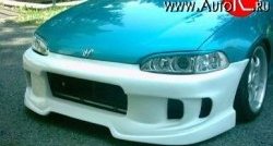 8 899 р. Передний бампер R-Style Honda Civic EG седан (1992-1995)  с доставкой в г. Керчь. Увеличить фотографию 4