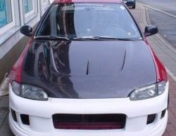 8 899 р. Передний бампер R-Style Honda Civic EG седан (1992-1995)  с доставкой в г. Керчь. Увеличить фотографию 5