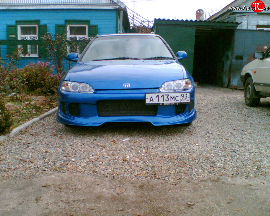 8 899 р. Передний бампер R-Style Honda Civic EG седан (1992-1995)  с доставкой в г. Керчь