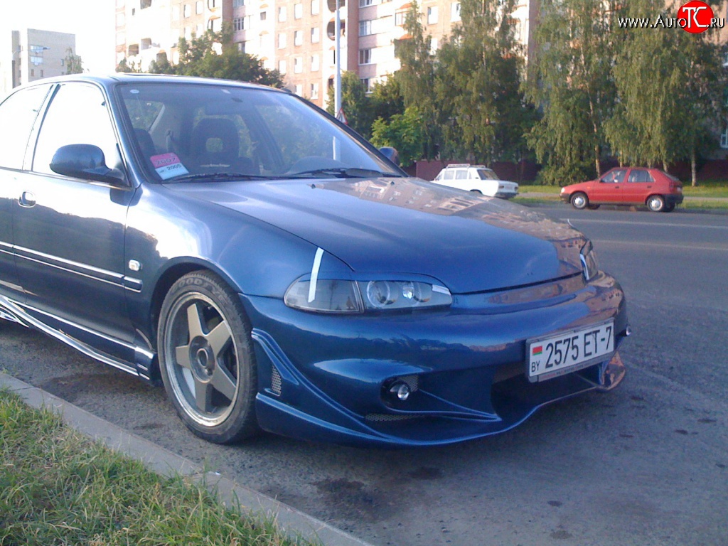 7 299 р. Передний бампер VeilSide Honda Civic EG седан (1992-1995)  с доставкой в г. Керчь