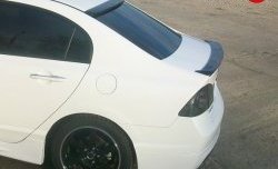 3 899 р. Козырёк на заднее лобовое стекло Mugen Style Honda Civic FD седан дорестайлинг (2005-2008) (Неокрашенный)  с доставкой в г. Керчь. Увеличить фотографию 5