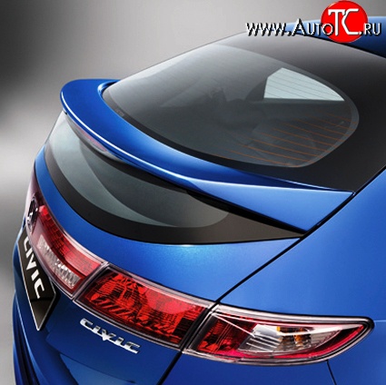 3 899 р. Спойлер Type-R Honda Civic FK,FN хэтчбэк 5 дв. дорестайлинг (2005-2008) (Неокрашенный)  с доставкой в г. Керчь