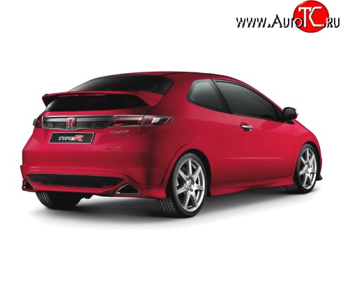 5 799 р. Спойлер Sport Honda Civic FK,FN хэтчбэк 5 дв. дорестайлинг (2005-2008)  с доставкой в г. Керчь