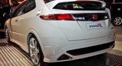 5 799 р. Спойлер Sport Honda Civic FK,FN хэтчбэк 5 дв. дорестайлинг (2005-2008)  с доставкой в г. Керчь. Увеличить фотографию 2