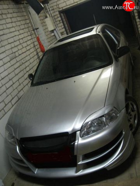 7 299 р. Передний бампер Racing Honda Civic EJ,EK,EM седан дорестайлинг (1995-1998) (кузов: седан)  с доставкой в г. Керчь