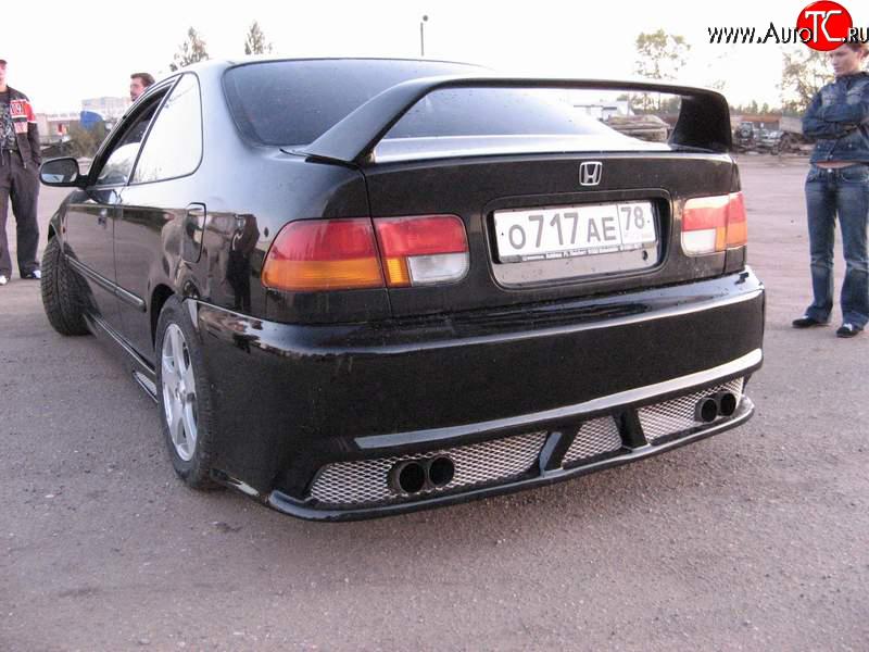 5 499 р. Задний бампер VeilSide Honda Civic EJ,EK,EM седан дорестайлинг (1995-1998)  с доставкой в г. Керчь
