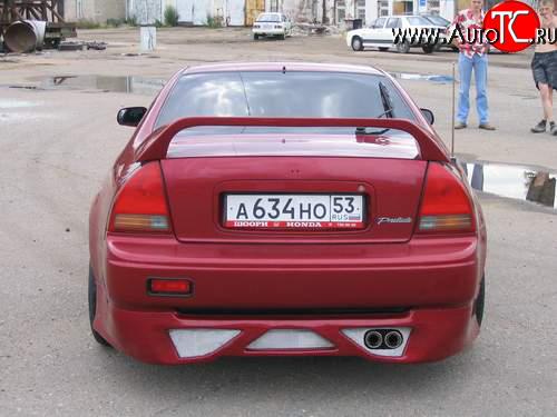 4 999 р. Накладка на задний бампер VeilSide Honda Prelude 4 (1991-1996)  с доставкой в г. Керчь