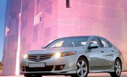 5 999 р. Пороги накладки Type-S Honda Accord 8 CU седан дорестайлинг (2008-2011) (Неокрашенные)  с доставкой в г. Керчь. Увеличить фотографию 4