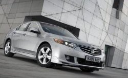 5 999 р. Пороги накладки Type-S Honda Accord 8 CU седан дорестайлинг (2008-2011) (Неокрашенные)  с доставкой в г. Керчь. Увеличить фотографию 5