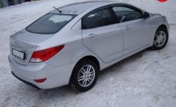 1 799 р. Плавники на крышу Sport Hyundai Solaris RBr седан рестайлинг (2014-2017) (Неокрашенный)  с доставкой в г. Керчь. Увеличить фотографию 4