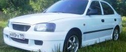 2 549 р. Пороги накладки ATH-classic Hyundai Accent 2 LC седан дорестайлинг (ТагАЗ) (1999-2012) (Неокрашенные)  с доставкой в г. Керчь. Увеличить фотографию 3