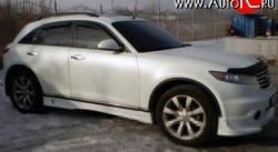 10 599 р. Накладка переднего бампера FX-Design INFINITI FX45 S50 дорестайлинг (2002-2005) (Неокрашенная)  с доставкой в г. Керчь. Увеличить фотографию 2