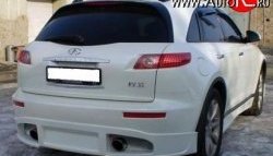 13 999 р. Пороги накладки FX-Design INFINITI FX35 S50 дорестайлинг (2002-2005) (Неокрашенные)  с доставкой в г. Керчь. Увеличить фотографию 2