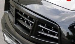 4 399 р. Решётка радиатора Sport INFINITI FX50 S51 дорестайлинг (2008-2011) (Неокрашенная)  с доставкой в г. Керчь. Увеличить фотографию 2