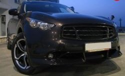 9 299 р. Юбка переднего бампера Diablo INFINITI FX50 S51 дорестайлинг (2008-2011) (Неокрашенная)  с доставкой в г. Керчь. Увеличить фотографию 3