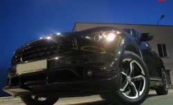 9 299 р. Юбка переднего бампера Diablo INFINITI FX50 S51 дорестайлинг (2008-2011) (Неокрашенная)  с доставкой в г. Керчь. Увеличить фотографию 6